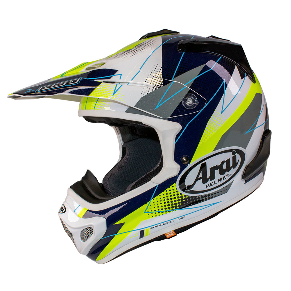 Arai MX-V Resolute Fluo Yellow