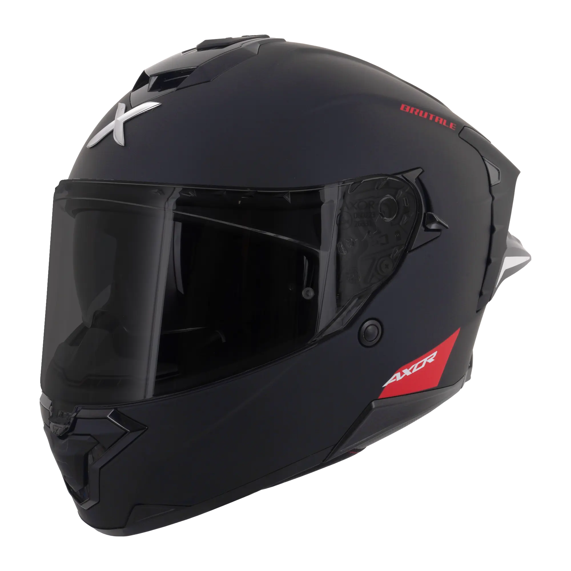 Axor Brutale With Dual Spoiler Matt Black FREE UK Delivery, FREE 365 Day Returns | Moto Central
