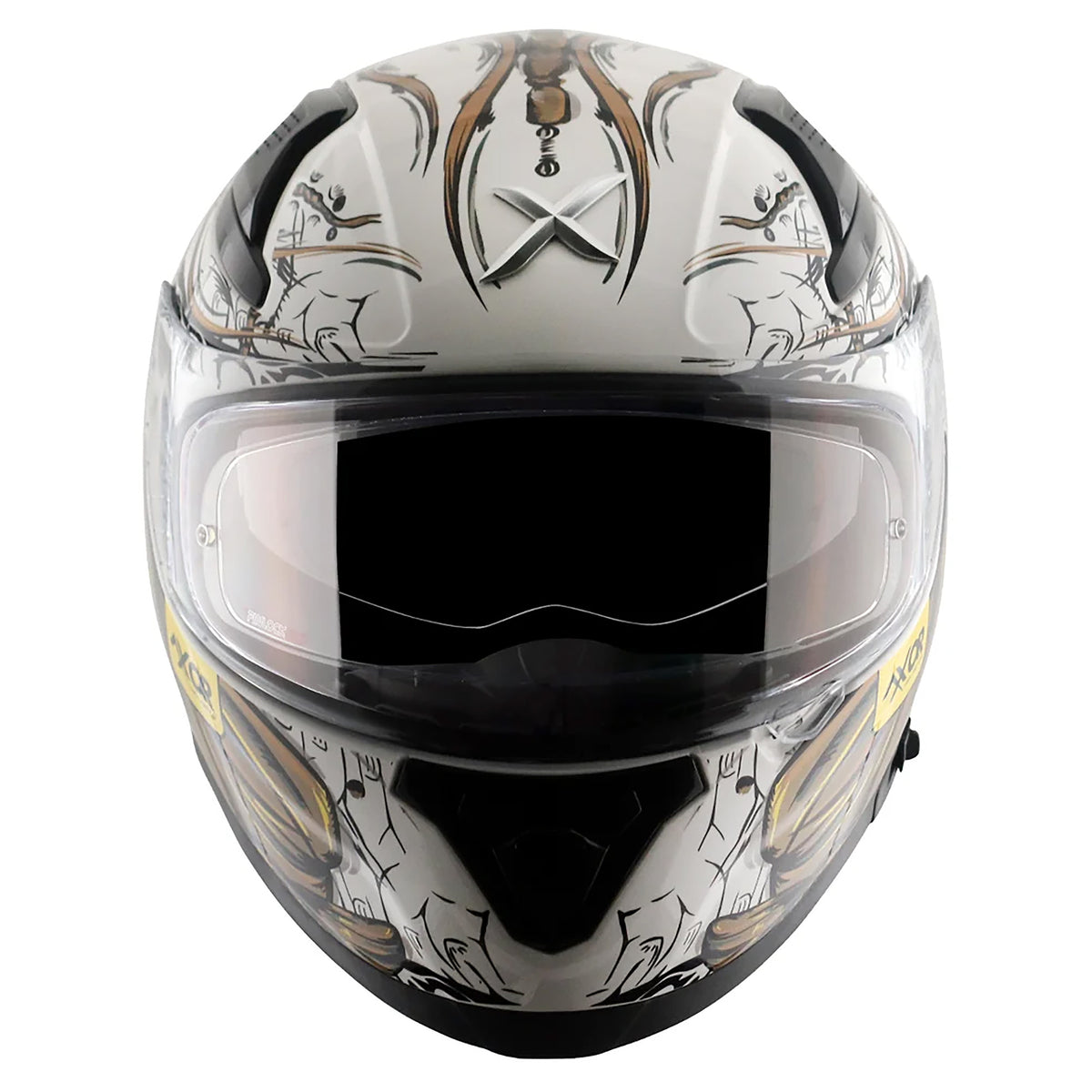 Axor Apex Sea Devil Gloss White / Gold FREE UK Delivery, FREE 365 Day Returns | Moto Central