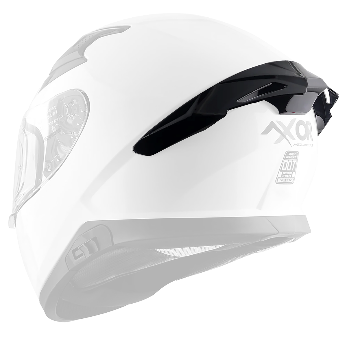 Axor Apex Replacement Spoiler Black FREE UK Delivery, FREE 365 Day Returns | Moto Central