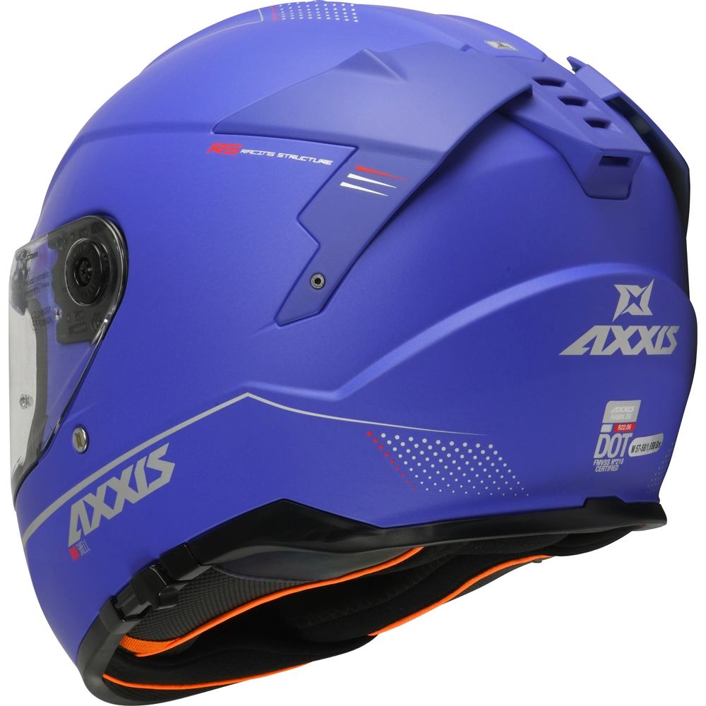 Axxis Hawk Evo SV Solid A7 Matt Blue