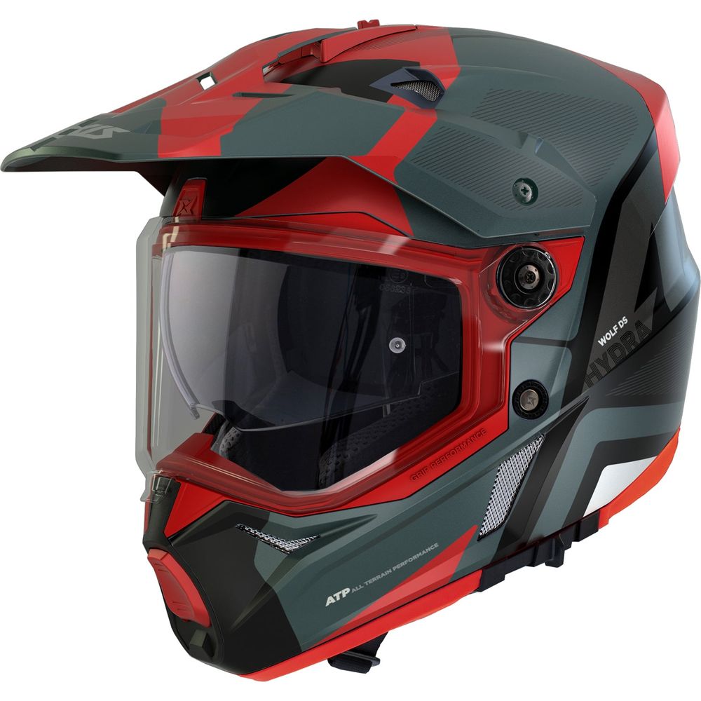 Axxis Wolf DS Hydra B5 Adventure Matt Red