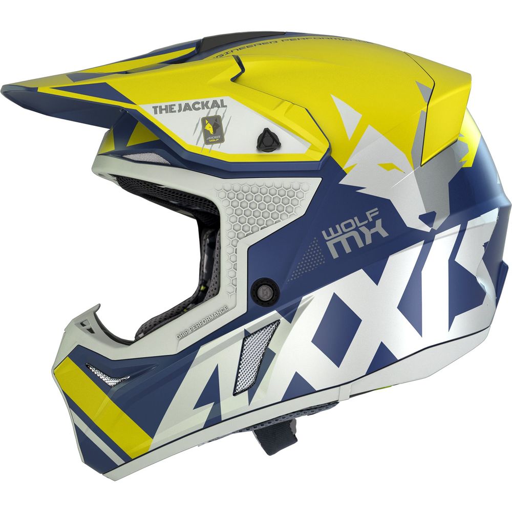 Axxis Wolf Jackal A3 Matt Yellow