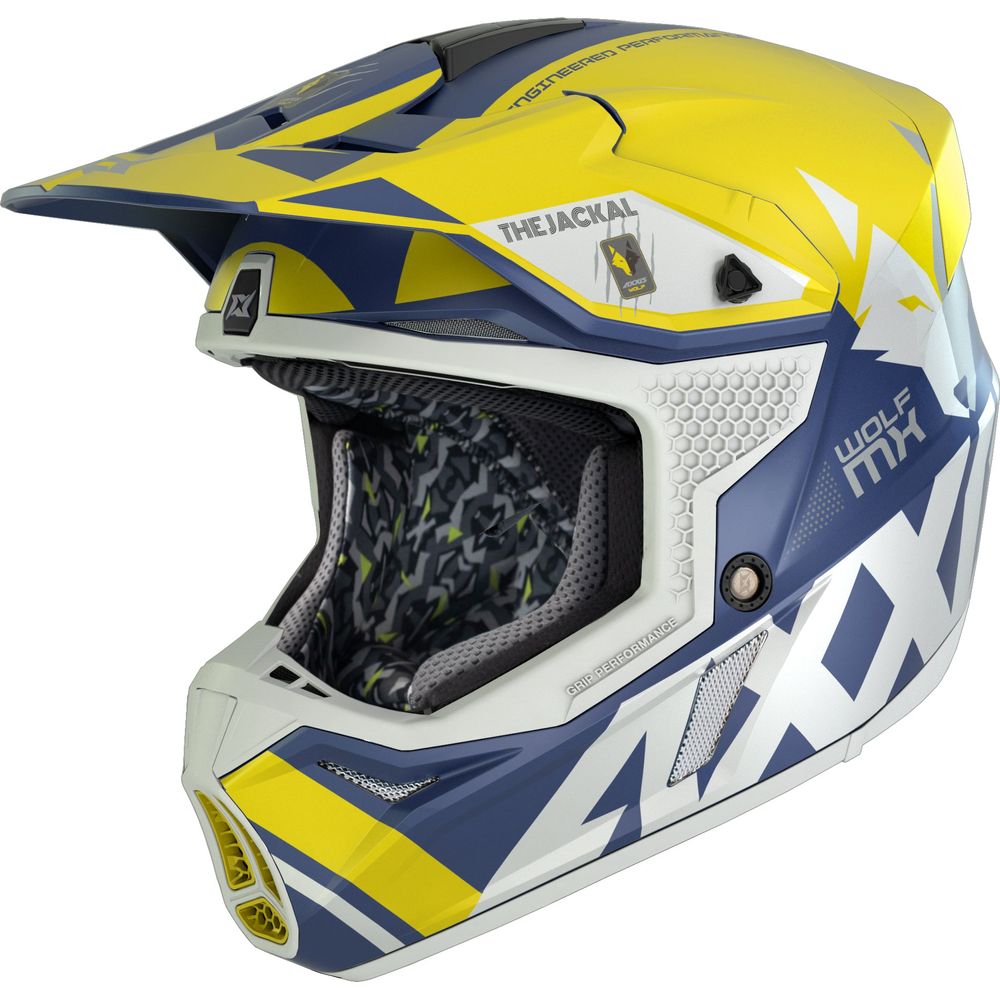 Axxis Wolf Jackal A3 Matt Yellow