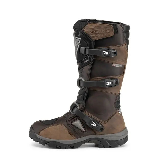 Forma Adventure Dry Boots Brown  - FREE UK Shipping, FREE 365 Day Returns | Moto Central