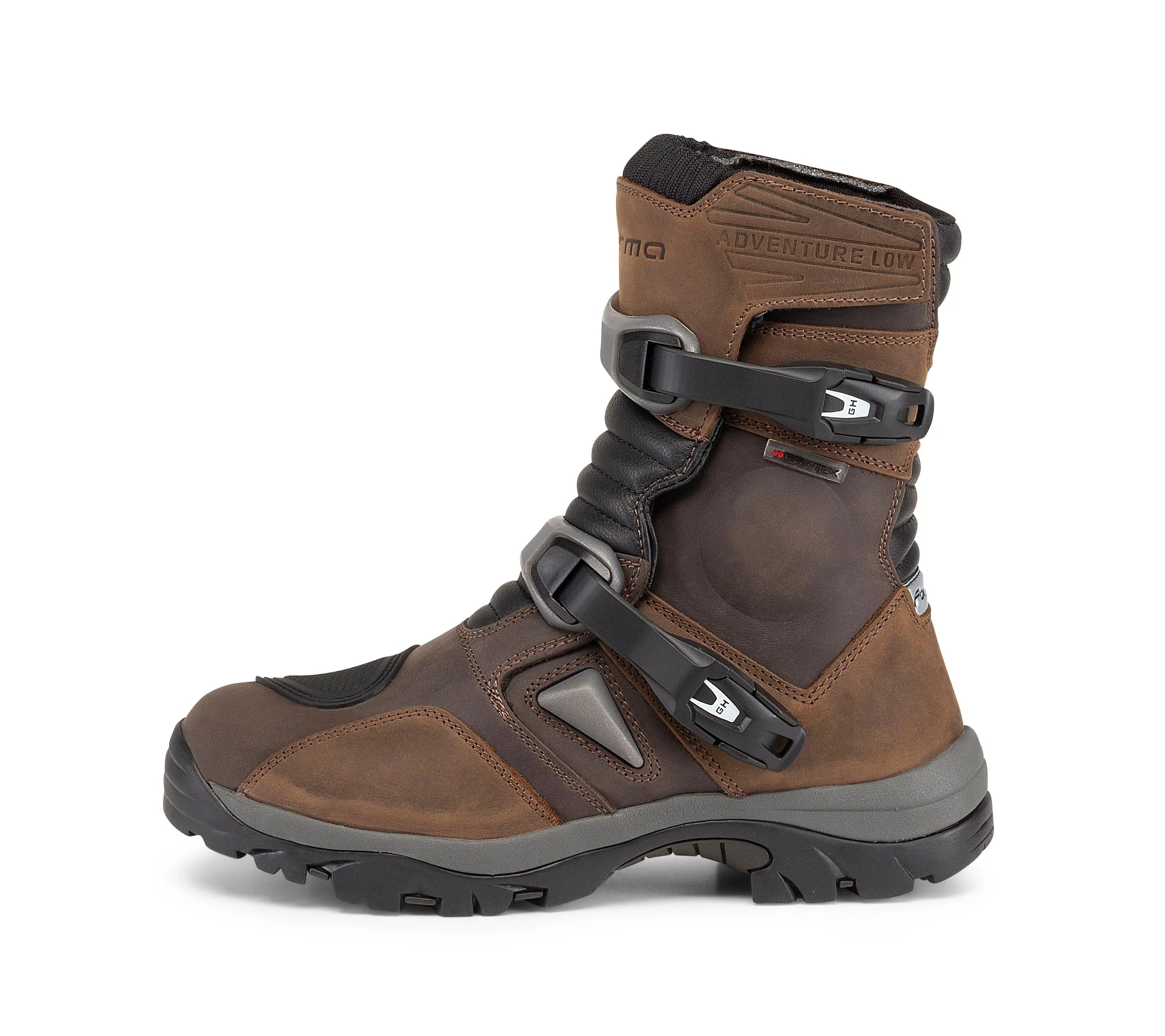 Forma Adventure Low Dry Boots Brown  - FREE UK Shipping, FREE 365 Day Returns | Moto Central