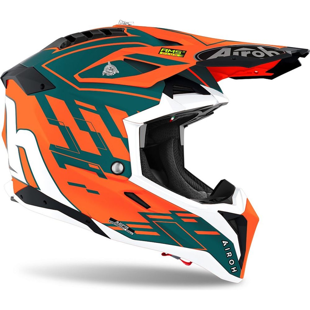 Airoh Aviator 3 Rampage 22.06 Matt Orange