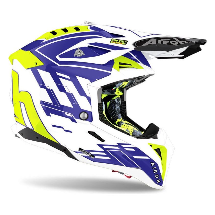 Airoh Aviator 3 Rampage Gloss Blue