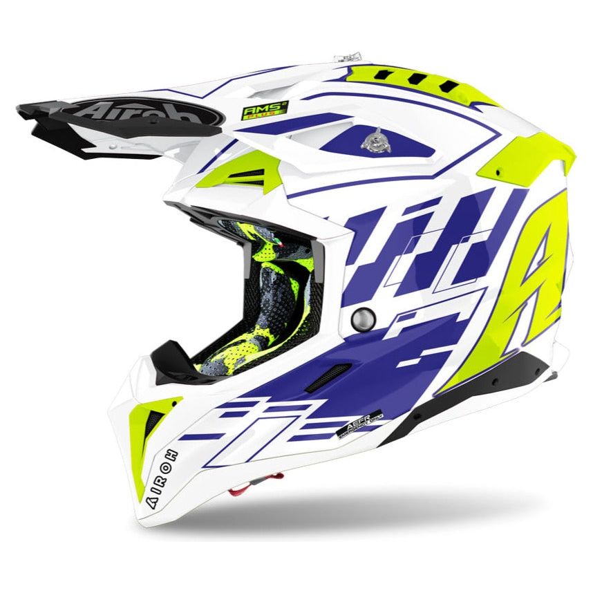 Airoh Aviator 3 Rampage Gloss Blue