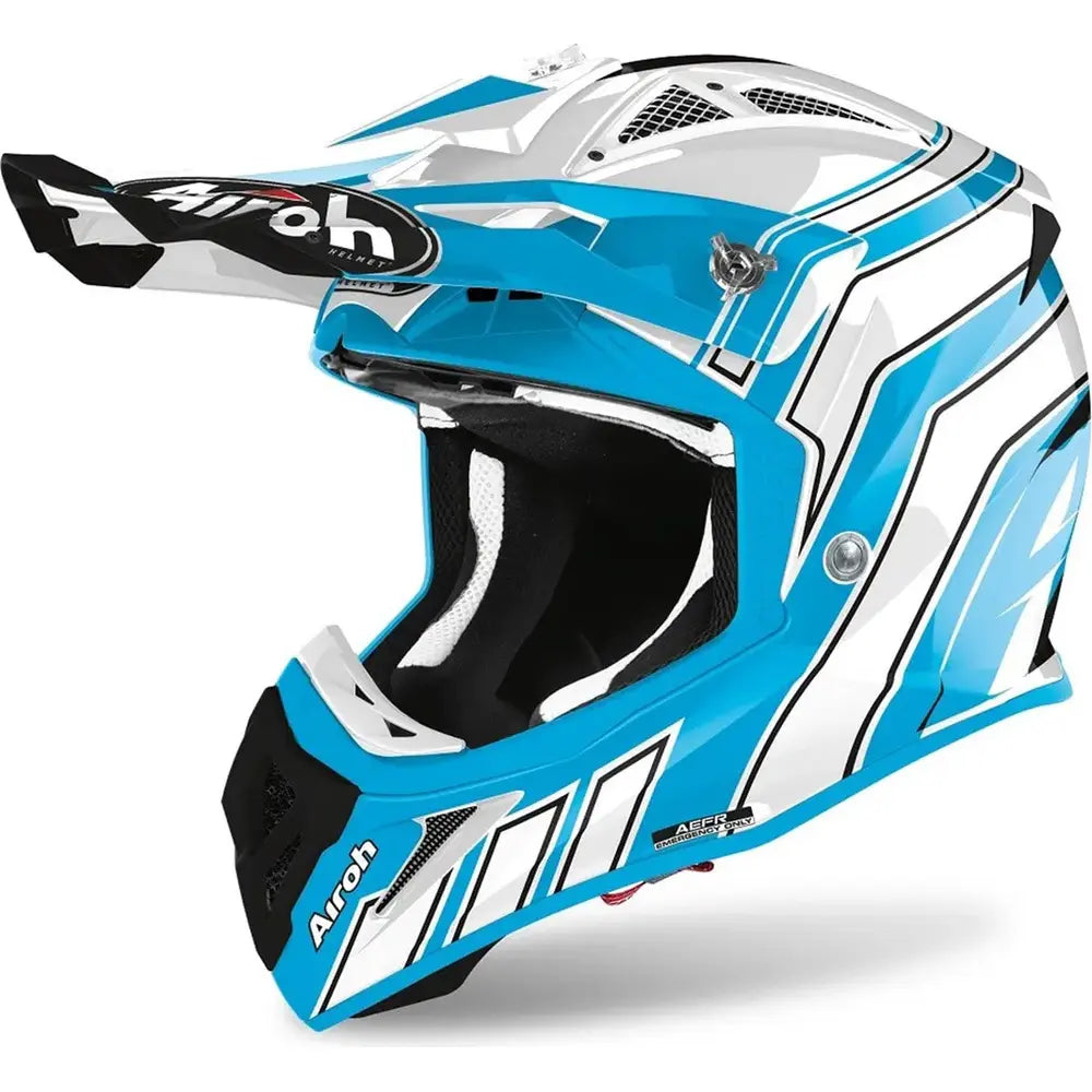 Airoh Aviator Ace Art Gloss Azure