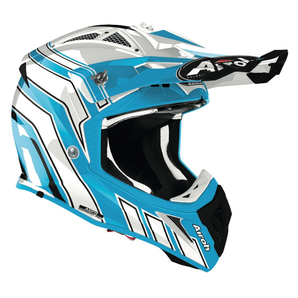 Airoh Aviator Ace Art Gloss Azure