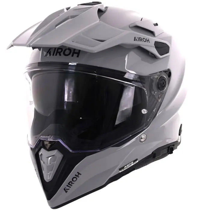 Airoh Commander 2 Cement Gloss Grey FREE UK Delivery, FREE Returns