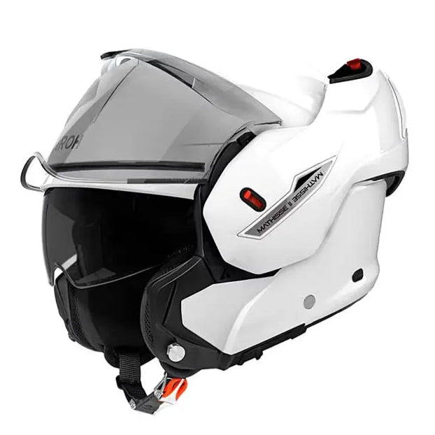 Airoh Mathisse 2 Color Gloss White FREE UK Delivery, FREE 365 Day Returns | Moto Central