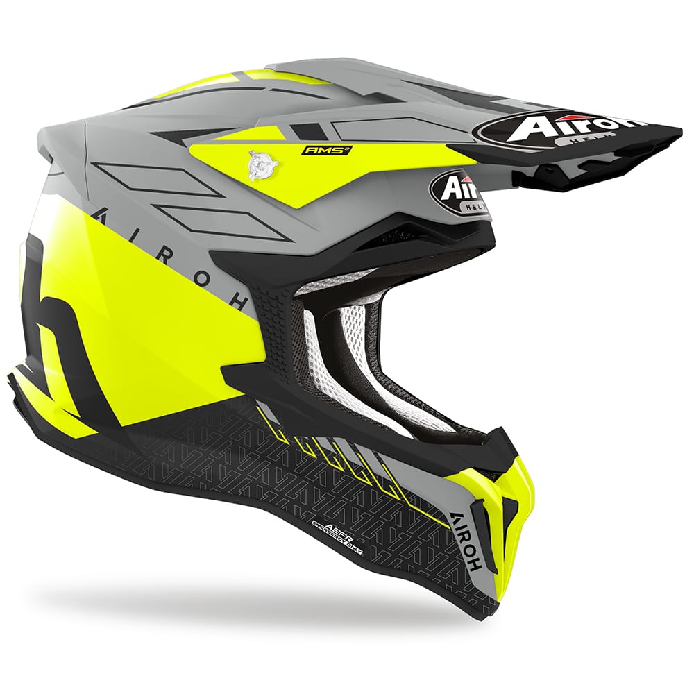 Airoh Strycker Skin 22.06 Matt Yellow
