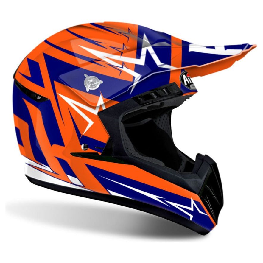 Airoh Switch Startruck Motocross Helmet Blue FREE Delivery Returns