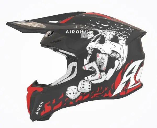 Airoh Twist 2.0 Matt Hell FREE UK Delivery, FREE 365 Day Returns