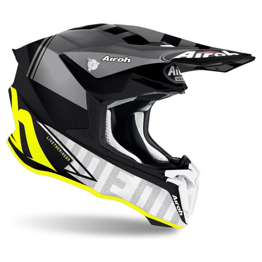 Airoh Twist 2.0 Tech Matt Yellow