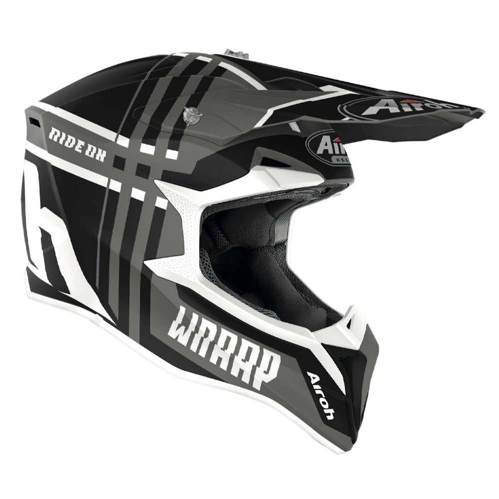 Airoh Wraap Broken Matt Anthracite