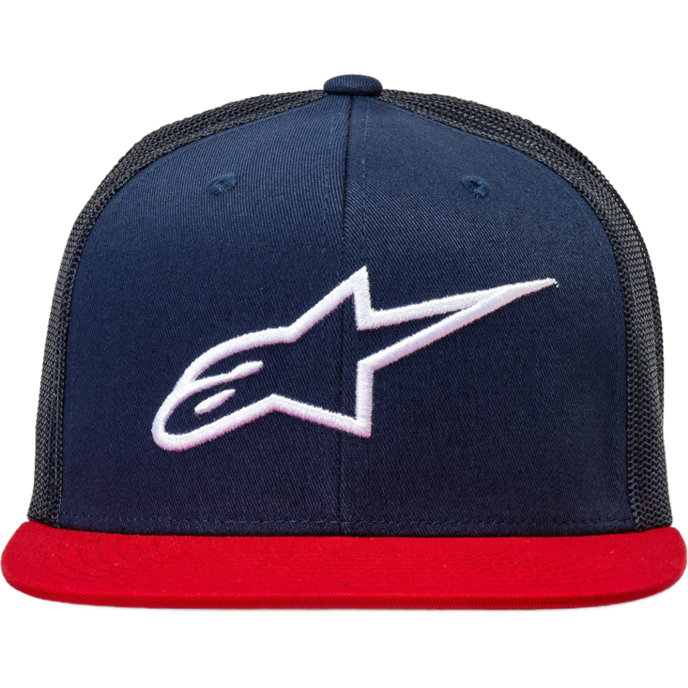Alpinestars Corp Trucker Cap Navy / Red