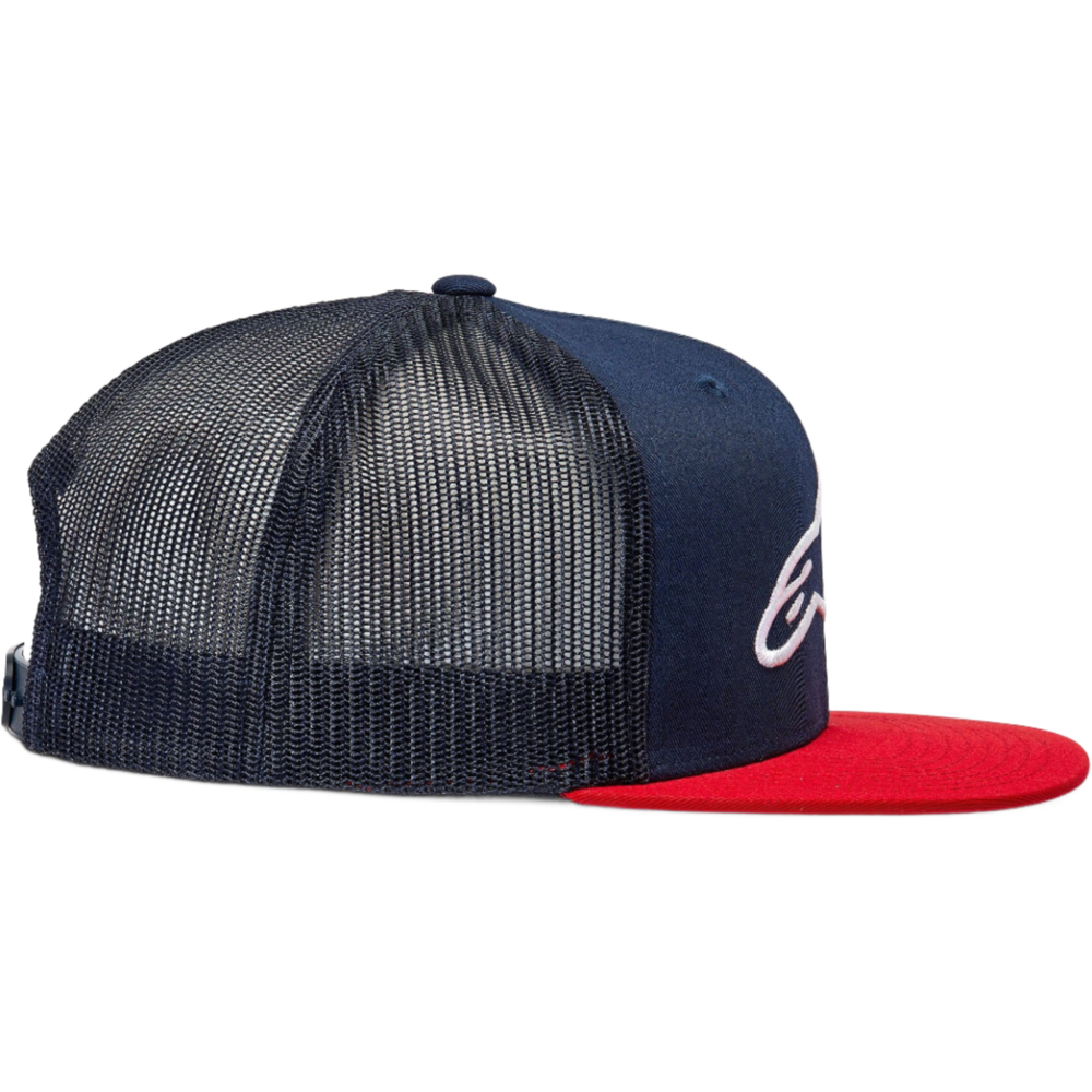 Alpinestars Corp Trucker Cap Navy / Red
