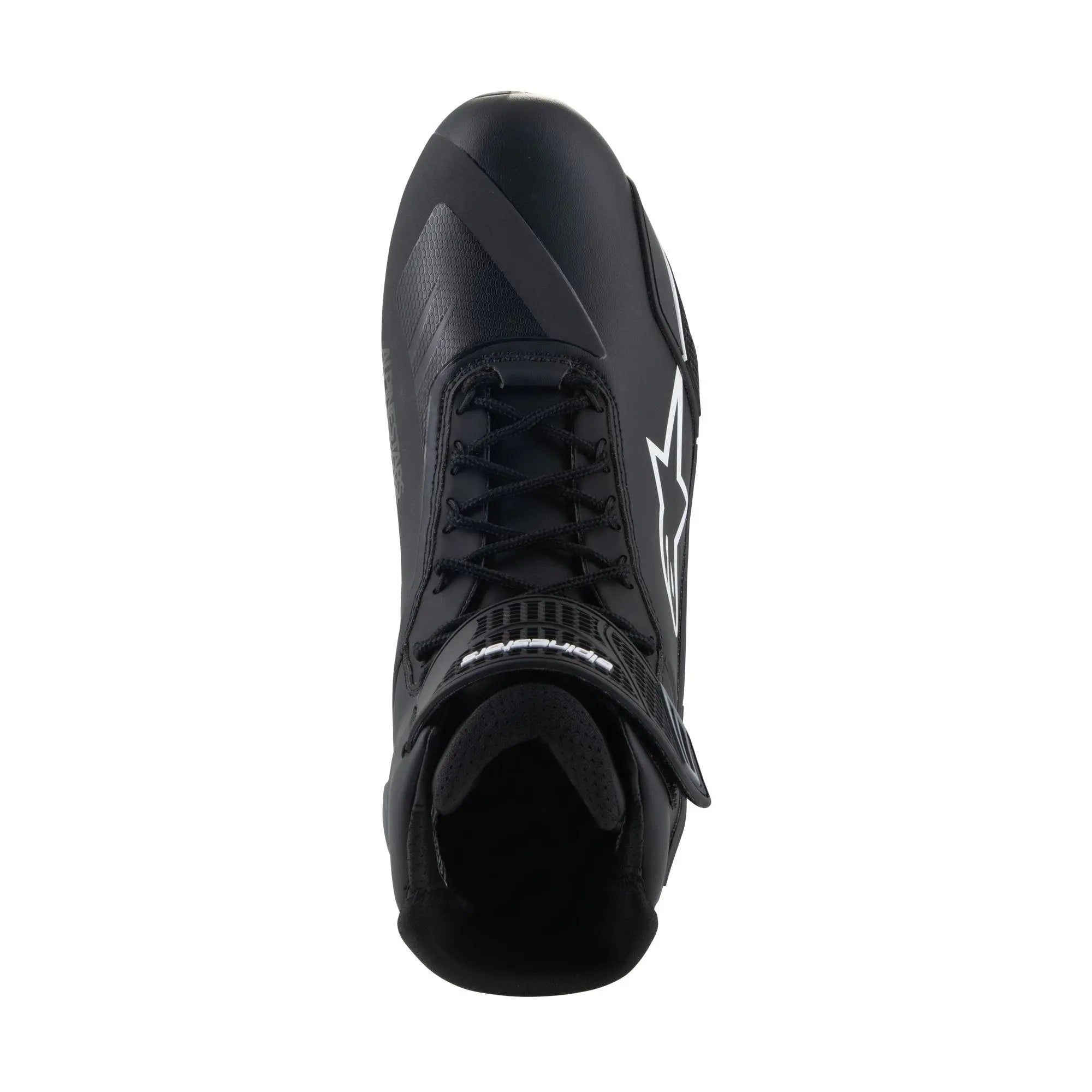 Alpinestars Faster-4 Shoes Black / White FREE UK Delivery, FREE 365 Day Returns | Moto Central