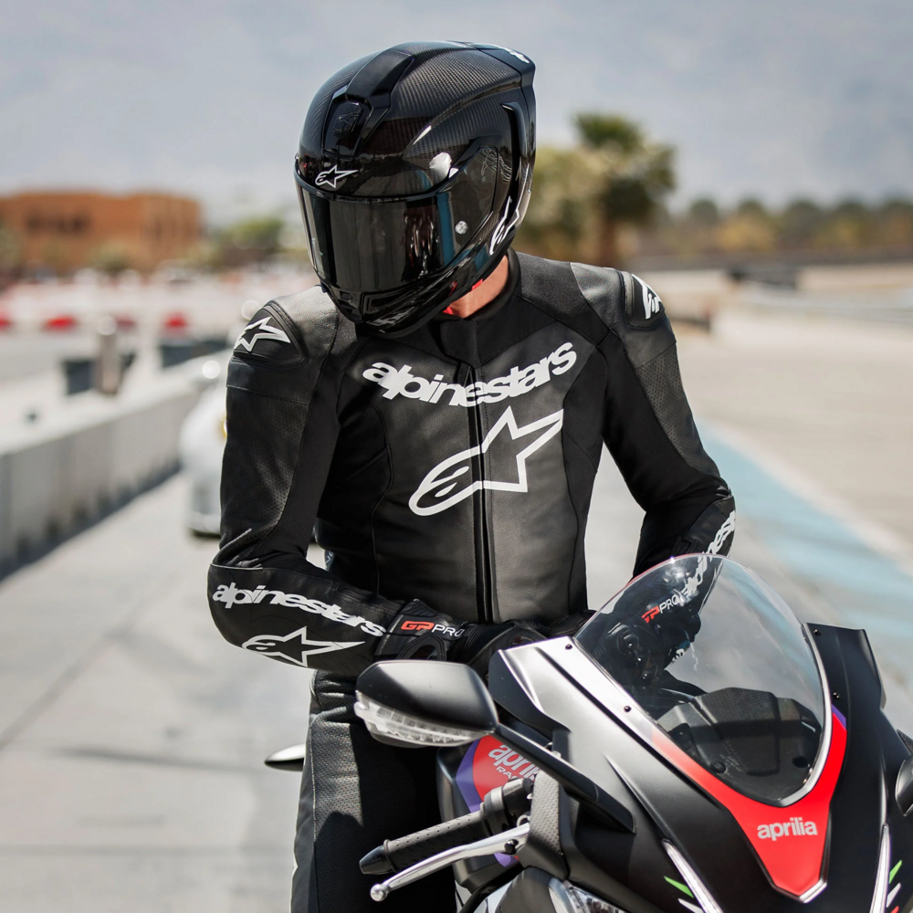 Alpinestars GP Force Lurv One Piece Leather Suit Black