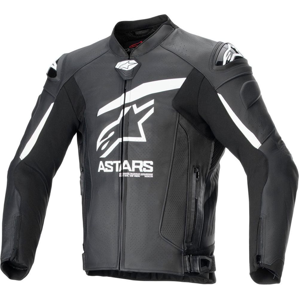 Alpinestars GP Plus R V4 Airflow Leather Jacket Black / White
