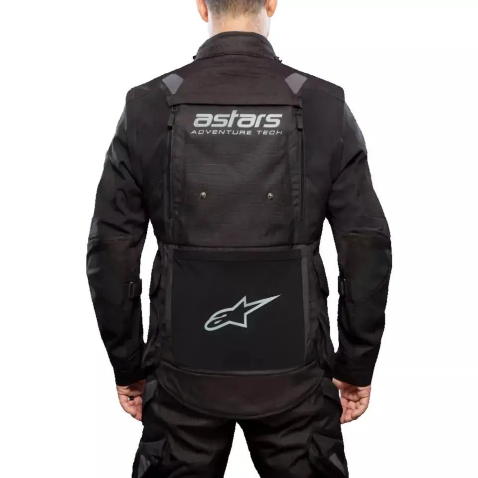 Alpinestars Halo Drystar Jacket Black / Black - FREE UK Shipping, FREE 365 Day Returns | Moto Central