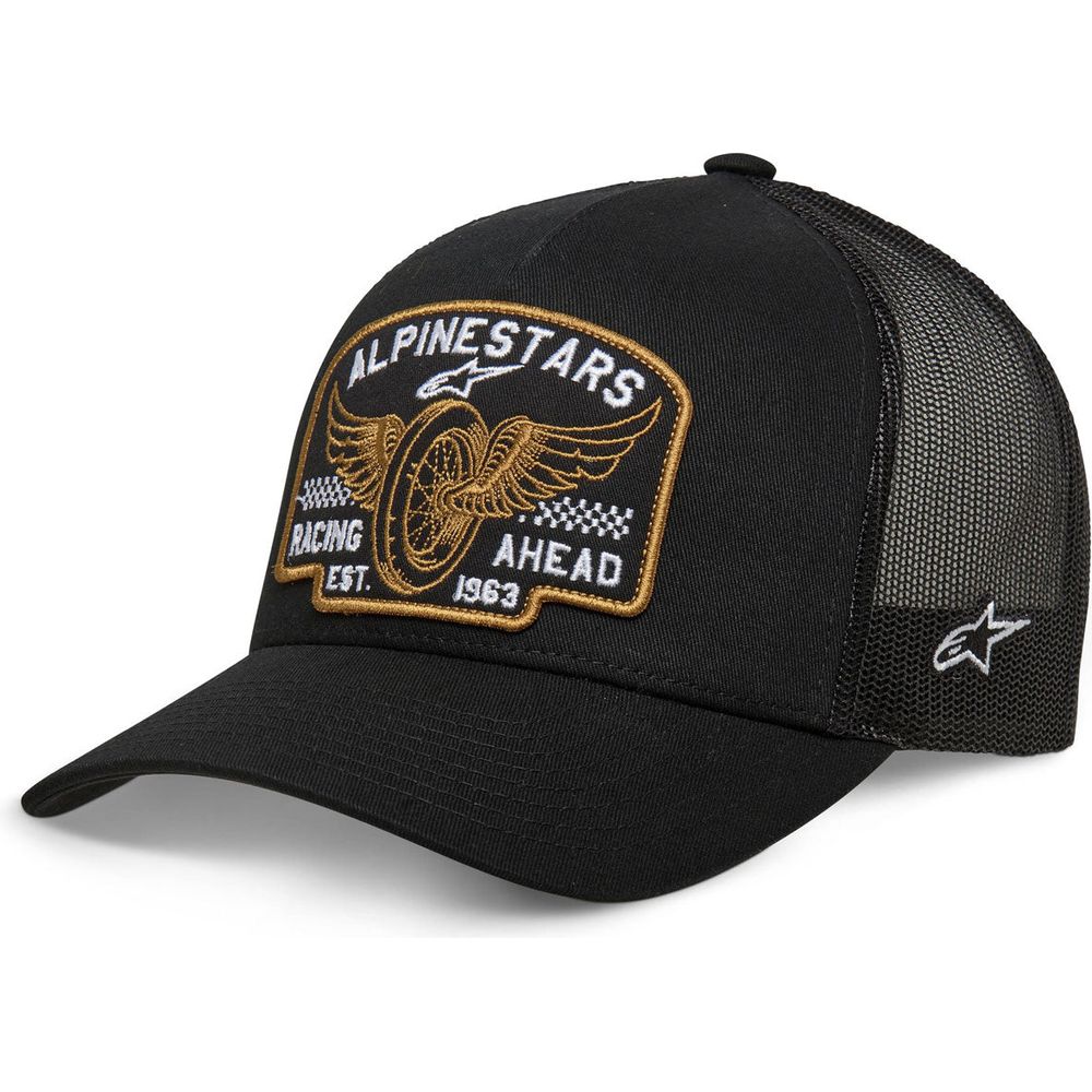 Alpinestars Heritage Patch Trucker Cap Black / Black