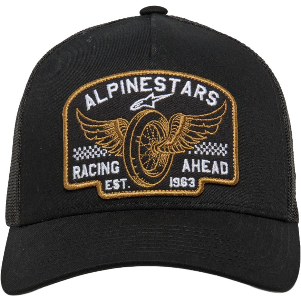 Alpinestars Heritage Patch Trucker Cap Black / Black