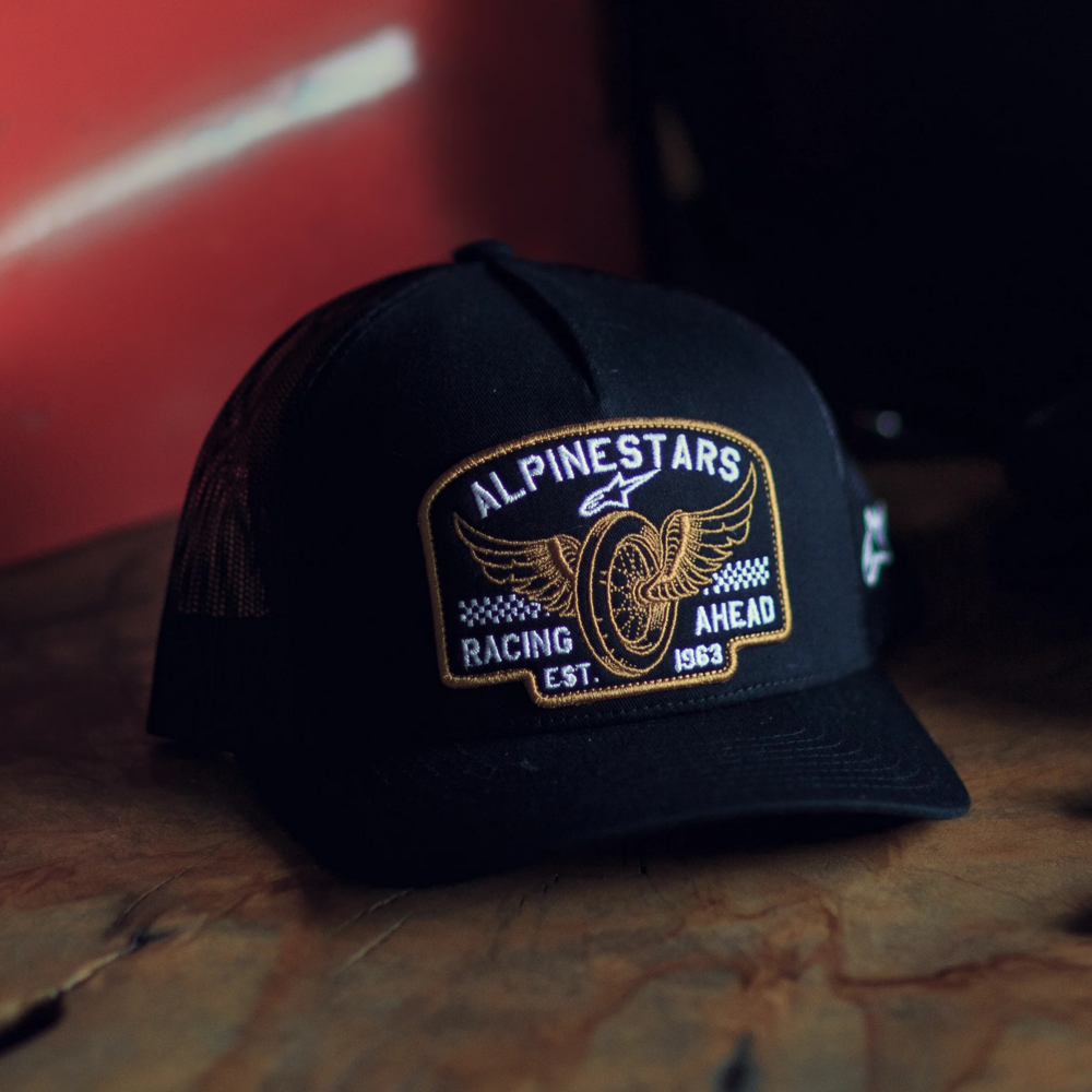 Alpinestars Heritage Patch Trucker Cap Black / Black