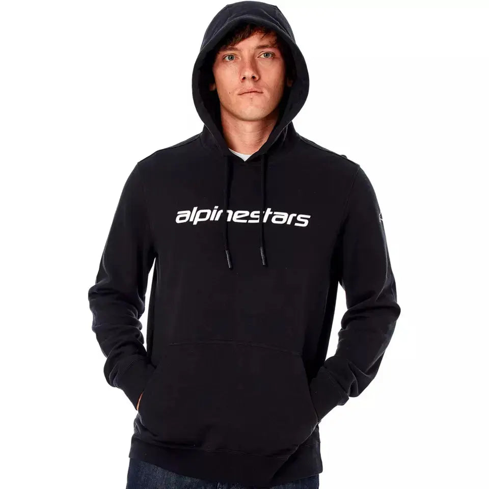 Alpinestars Linear Hoodie Black FREE UK Delivery FREE 365 Day Returns