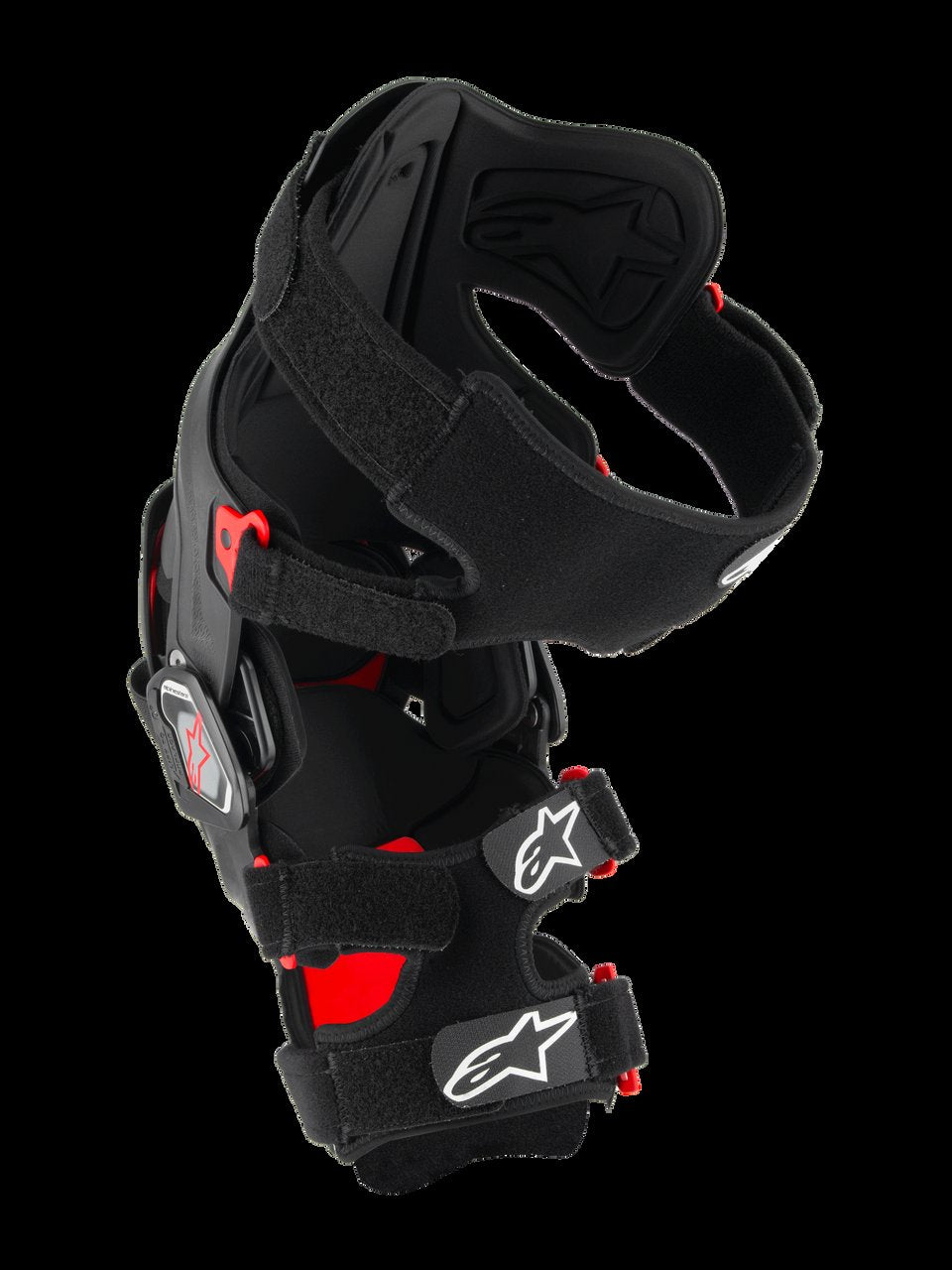 Alpinestars RK-7 Plasma Knee Braces Black / Red - FREE UK Shipping, FREE 365 Day Returns | Moto Central