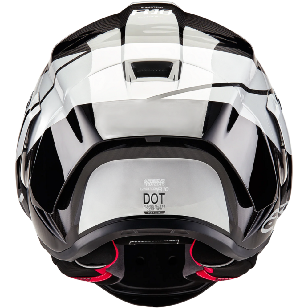 Alpinestars Supertech R10 Element ECE 06 / FIM Gloss Black / Carbon / Silver
