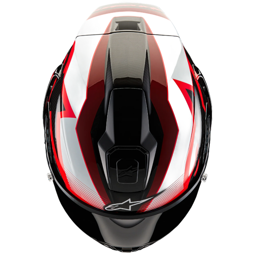 Alpinestars Supertech R10 Team ECE 06 / FIM Black / Carbon / Red / Gloss White