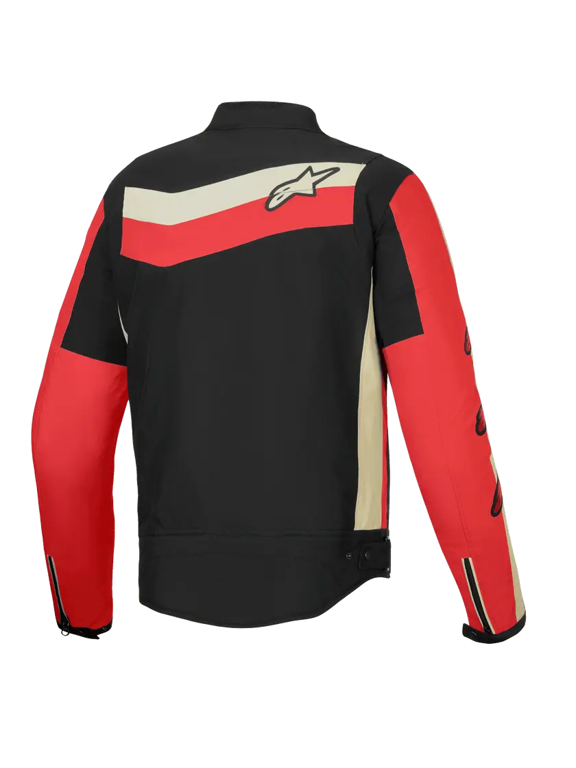Alpinestars T-Dyno WR Textile Jacket Black / Bright Red / Ecru FREE UK Delivery, FREE 365 Day Returns | Moto Central