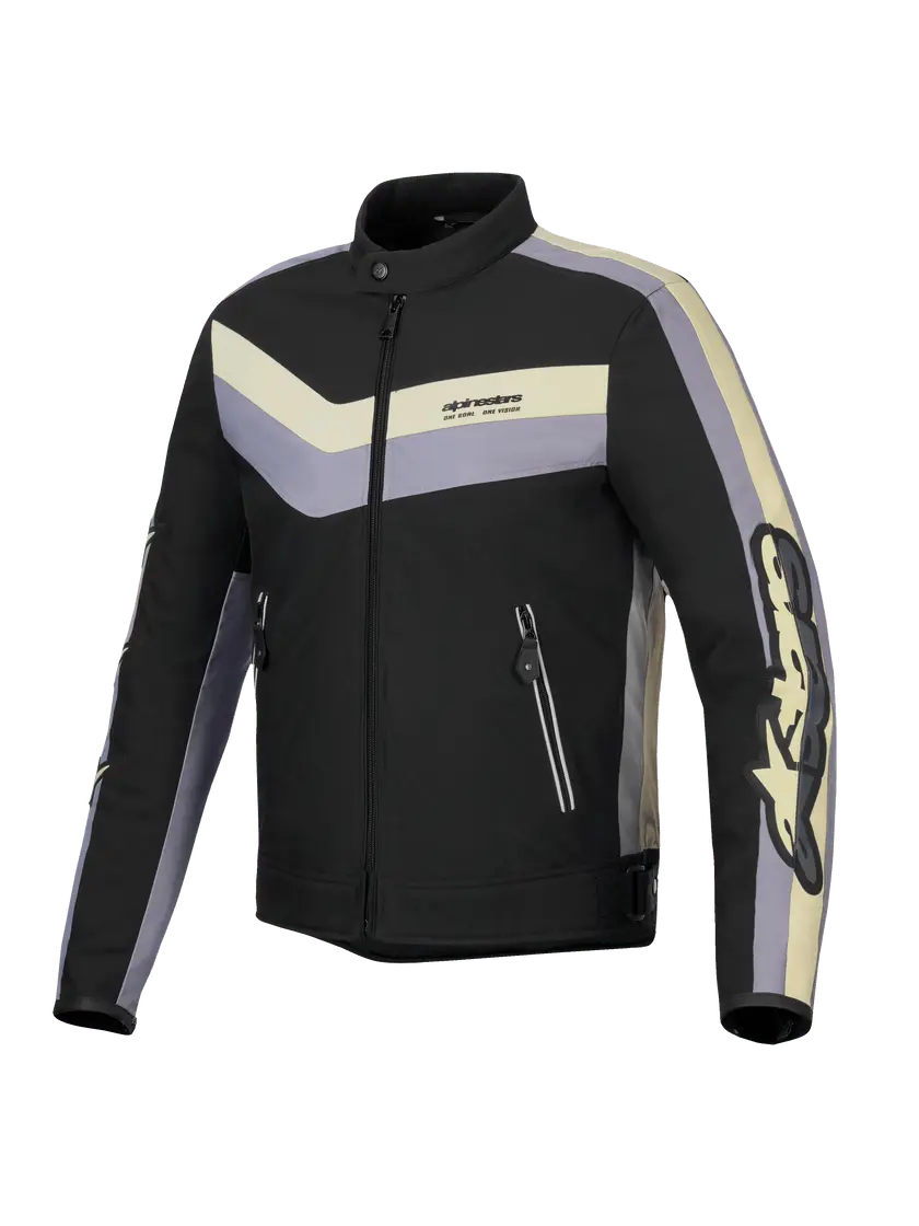 Alpinestars T-Dyno WR Textile Jacket Black / Dark Grey / Ecru FREE UK Delivery, FREE 365 Day Returns | Moto Central