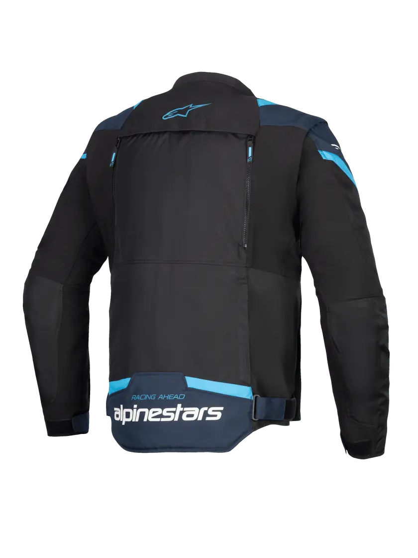 Alpinestars T-Stunt Air Textile Jacket Black / Dark Blue / Blithe Blue FREE UK Delivery, FREE 365 Day Returns | Moto Central