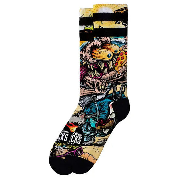 American Socks Bike Monster Signature Socks — side view