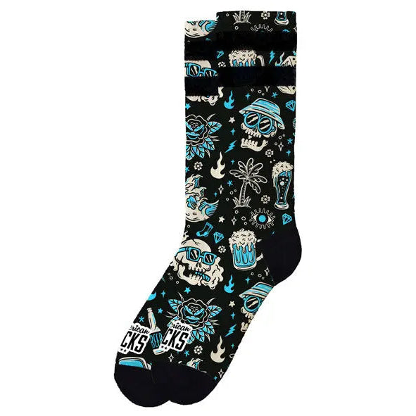 American Socks Dopamine Signature Socks — side view