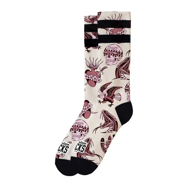 American Socks Nitro Fury Signature Socks  - FREE UK Shipping, FREE 365 Day Returns | Moto Central