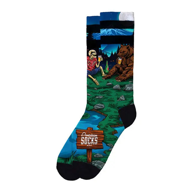 American Socks Riverbank Pals Signature Socks  - FREE UK Shipping, FREE 365 Day Returns | Moto Central