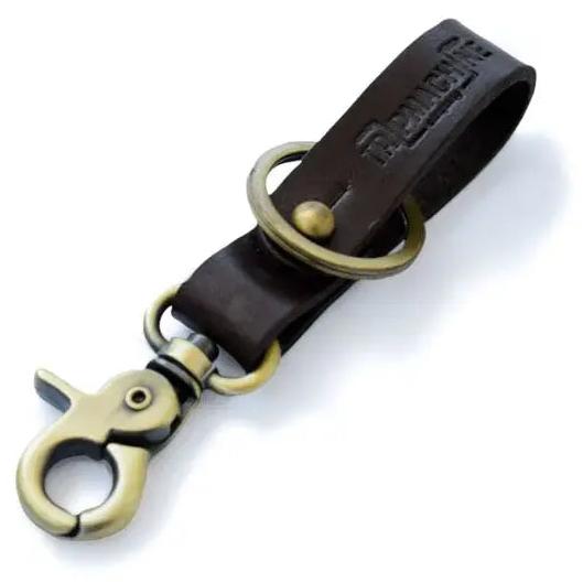 Trip Machine Key Fob Tobacco / Antique Gold front product view