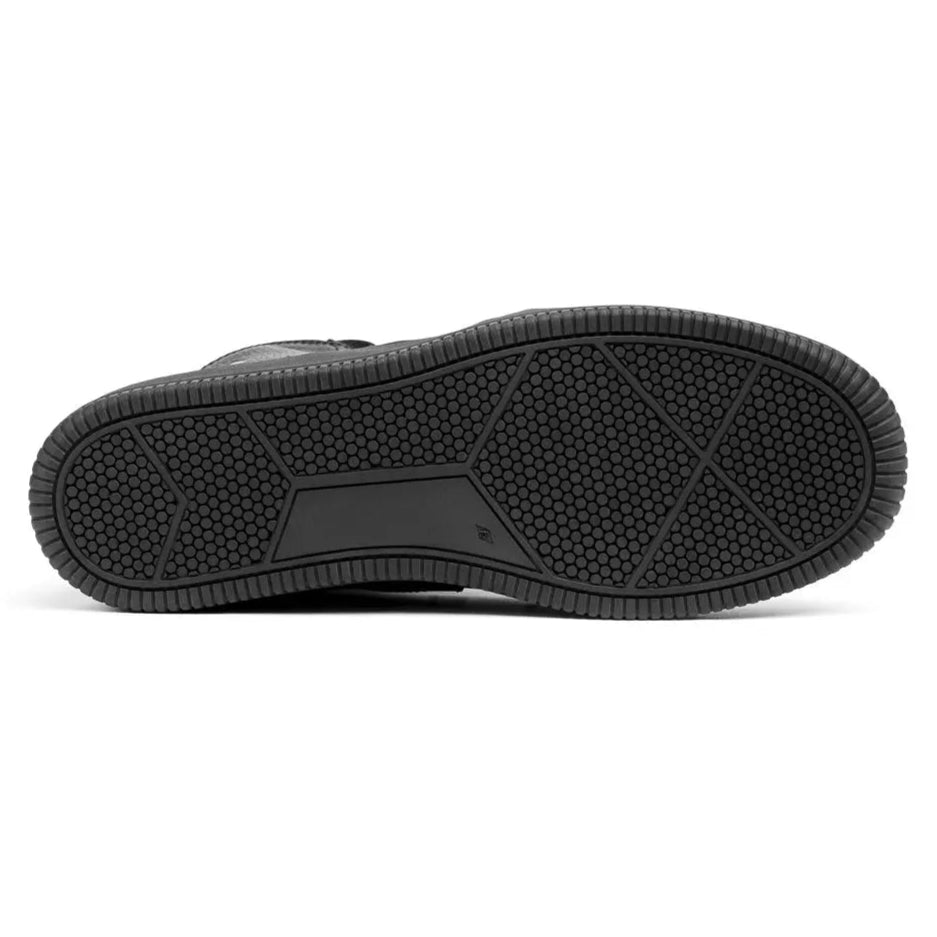 Pando Moto Apex Sneakers Black motorcycle sneakers, outsole view