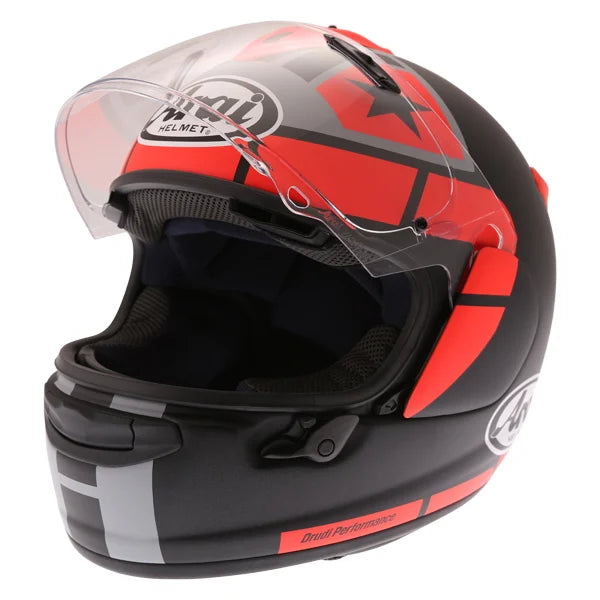 arai chaser spike red helmet Arai Chaser X Full Face Helmet Maverick GP Red/Black FREE UK Delivery