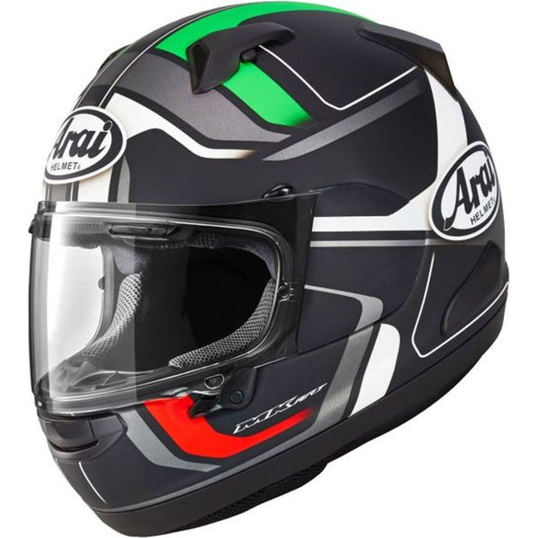 Arai QV Full Face Helmet Diverge Green/Black FREE Delivery Returns