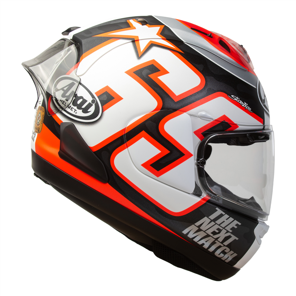 Arai RX-7V Evo Hayden Reset Full Face Helmet Replica FREE UK Delivery