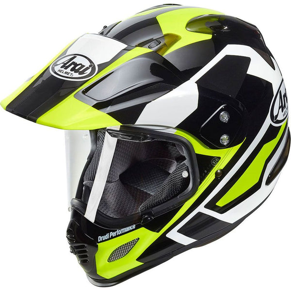 Arai Tour-X Adventure Helmet Catch Yellow Black FREE UK Delivery