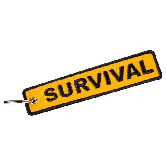 Army Surplus Survival Keychain — front view