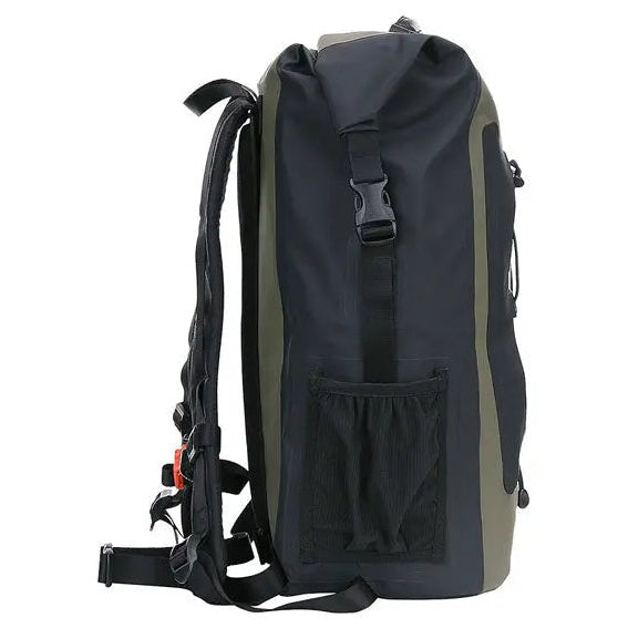 Army Surplus Wolf River Dry Bag — left-side view